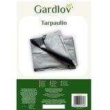 Gardlov cerada 4 x 5 m, 120 g/m&amp;sup2;, srebrno-siva Slike