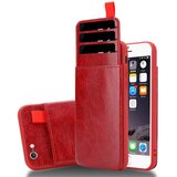 Cadorabo Ohišje, združljiv z jabolkom v divji češnjevi rdeči barvi - zaščitni pokrov iz silikona TPU in imitacijsko usnje, (20587756) | Shoptok.si