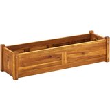 vidaXL Posuda za Sadnju Drvo Bagrema 100x30x25 Cijene