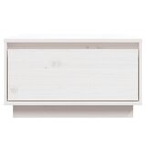  Stolić za kavu bijeli 55 x 56 x 32 cm od masivne borovine | Eponuda.com