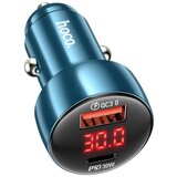 Hoco auto punjač Z50 usb qc 3.0 + type c 48W plava Cene