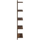  Polica na zidu 2 kom. Dimljeni hrast 30 x 15 x 100 cm | shoptok.hr