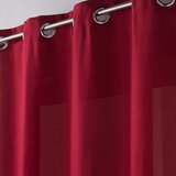 Douceur d intérieur Bordo rdeča zavesa iz mikrovlaken 140x260 cm Absolu – | Shoptok.si