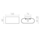 Red Design Rendl - R12743 - Zidno svetilo MARIO 1xG9/33W/230V | Eponuda.com