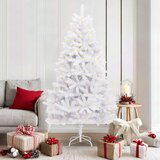  Umjetno božićno drvce Bijelo 180 cm PVC i metal | shoptok.hr
