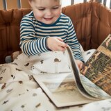 Leander® dječja posteljnina junior 100x140 forrest cappuccino | shoptok.hr