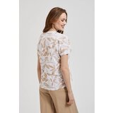 Moodo Women's T-shirt with pattern - beige | Eponuda.ba