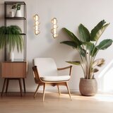  LED luster na sajli BOLLA LED/17W/230V prečnik 16 cm zlatna/zadimljeno bež | Eponuda.com