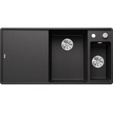 Blanco sudoper AXIA III 6 S-F InFino SILGRANIT ANTRACIT, BAZEN DESNO, daska drvo, s dalj.upr. | shoptok.hr