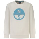 North Sails dječji zip-up sweatshirt, bijeli | shoptok.hr