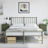  Noćni ormarići 2 kom maslinastozeleni 36 x 39 x 60,5 cm čelični | shoptok.hr