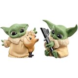 Hasbro Komplet 2 figur Grogu Loth Cat Cuddles/Darksaber Discovey Star Wars The Bounty Series 5, Ve?barvno, (21552561) Cene