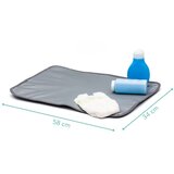 Fillikid torba/ruksak za pelene Osaka, siva melange | shoptok.hr