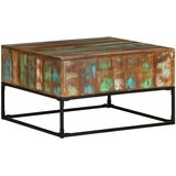  Stolić za kavu 68 x 68 x 41 cm od masivnog obnovljenog drva | Eponuda.com