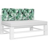  Jastuk za palete s uzorkom lišća 120 x 40 x 12 cm od tkanine | Eponuda.ba