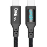 INF Kabel USB-C na USB-C: 240 W, prenos podatkov 480 Mb/s 2 m, (5000291575) | Shoptok.si