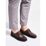 Shelvt Men's brown lace-up shoes Cijene
