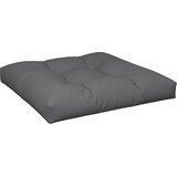  Jastuci za palete 2 kom antracit od tkanine Antracitno siva 70 x 70 x 12 cm | Shoptok.si
