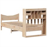 vidaXL Okvir kreveta bez madraca 90 x 190 cm od masivne borovine | shoptok.hr