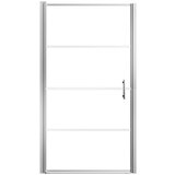 vidaXL Vrata za tuš od mutnog kaljenog stakla 91 x 195 cm | shoptok.hr