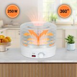  250W električni sušilnik sadja in gob do 70°C bel | Shoptok.si