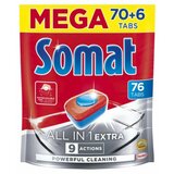Somat all in 1 extra tablete za mašinsko pranje posuđa 76 komada Cene