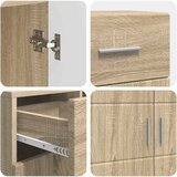  Drveni ormar Sonoma hrast 88,5 x 30,5 x 73 cm Konstruirano drvo | shoptok.hr