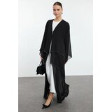 Trendyol Modest Ženska haljina Tctaw25Kf00005, Crna Cene