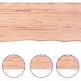  Stenska polica svetlo rjava 40x10x6 cm trdna hrastovina, (21082267) | Shoptok.si