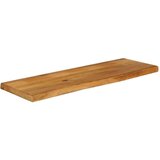 Stolna Mizna plošča z naravnim robom 110x30x3,8 cm trden mangov les, (21412333) | Shoptok.si