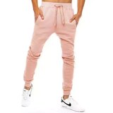 DStreet Spodnie męskie dresowe różowe | Shoptok.si