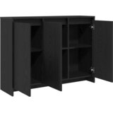  Kreveta Crna 102 x 29.5 x 75 cm Konstruirano drvo | shoptok.hr