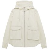 Pull&Bear Prehodna jakna bela | Shoptok.si