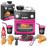  Spielküche mit Backofen, Lebensmitteln, Lichtern, Geräuschen, Rosa | Shoptok.si