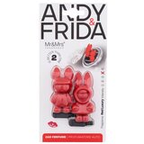 Mr & Mrs Fragrance Andy & Frida Red Luxury 1 kom miris za auto | shoptok.hr