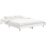 vidaXL Posteljni okvir be 135x190 cm inženirski les | Shoptok.si