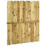 vidaXL Dvorišna vrata - Vrtna vrata 100 x 125 cm Masivna borovina Zelena - 100 x 125 cm Ravna vrh Cijene