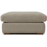 Scandic Kremno bel tekstilni otoman Comfy - Scandic Cene