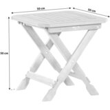 Gardenson ZLOŽLJIV TABURE, les naravne barve | Shoptok.si