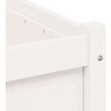 vidaXL Vrtna sadilica bijela 70 x 70 x 70 cm od masivne borovine | shoptok.hr