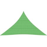  Senčno jadro 160 g/m² svetlo zeleno 2,5x2,5x3,5 m HDPE, (20965704) Cene
