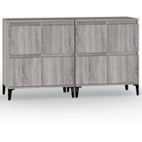  Komode 2 kom boja hrasta 60 x 35 x 70 cm od konstruiranog drva Slike