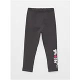 LC Waikiki Baby Girl Tights with an Elastic Printed Waist