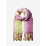 Pieces Women's green-pink scarf Jocelynn - Women Cene