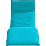  Sklopiva ležaljka za sunčanje tirkizna 175x54x8,5 cm Oxford tkanina | Shoptok.si
