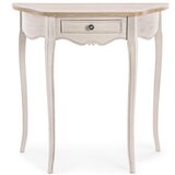 BIZZOTTO Kremno bela stranska mizica 35x80 cm Clarisse – Cene
