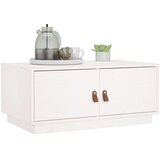  Stolić za kavu bijeli 80 x 50 x 35 cm od masivne borovine | shoptok.hr