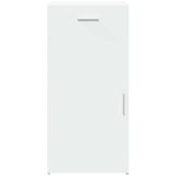 vidaXL Komoda bela 45x42,5x93 cm inženirski les | Shoptok.si