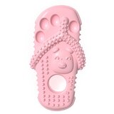 INF TPR igrača za žvečenje za pse v obliki copata - čiščenje zob in interaktivna igra Pink, (5000125491) | Shoptok.si