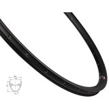 Felga mach1 pulse gravel disc 622x23, 28h, crna ( 701875 ) | ePonuda.com